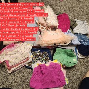 Baby Girl Clothing Bundle